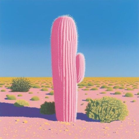 Vibrant Pink Cactus Wall Art Canvas Print Digital Download Desert Landscape Home Decor Inspired by Pop Art Style by CustomCanvasCurators 🌵 Embrace the desert vibes with our vibrant pink cactus art! 🏜️ Brighten up your space with this stunning custom canvas and digital print capturing the whimsical allure of a sunny desert landscape. 🎨🌞 Perfect for adding a pop of color and character to your home decor. Available as a canvas print or digital download, it's a must-have for any art lover! Brin... Desert Color Scheme, Cactus Artwork, Cactus Graphic, Cactus Rose, Pink Cactus, Cactus Wall, Pink Desert, Desert Colors, Cactus Wall Art