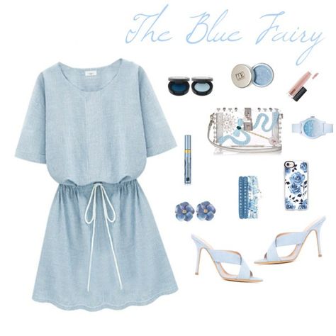 The Blue Fairy Disneybound Fairy Disneybound, Pinocchio Disneybound, Kawaii Clothes Outfits, The Blue Fairy, Disney Inspired Outfits, Blue Fairy, Clothes Outfits, Pinocchio, Disney Trip