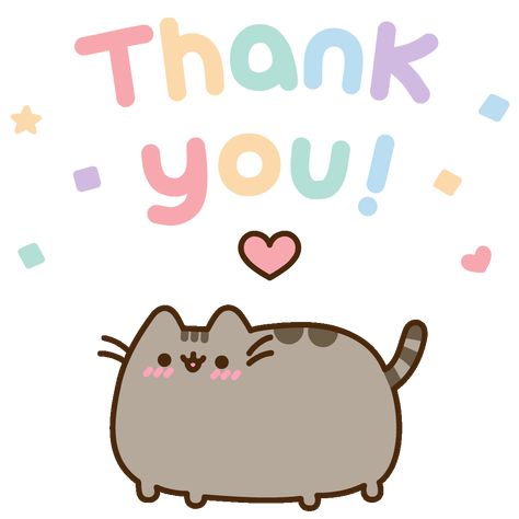 Cat Thank You Sticker by Pusheen for iOS & Android | GIPHY Thank You For Listening Powerpoint Cute, Thank You Cute, Thanks Gif, Thank You Gifs, Journey Video, Pusheen Stickers, Thanks For Listening, Snow Illustration, Chibi Cat