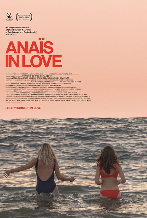 Anais In Love Movie, Anais In Love, Magnolia Pictures, French Romance, French Movies, Greta Gerwig, Film Poster Design, Good Movies To Watch, Love Movie