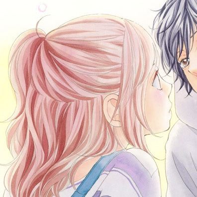 Kou And Futaba Matching Icons, Futaba Matching Icons, Kou And Futaba, Ao Haru Ride Kou, Futaba Y Kou, Blue Spring Ride, Instagram Food Pictures, Haru Ride, Nana Manga