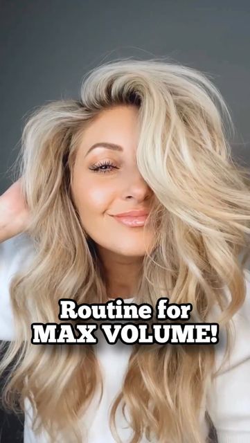 Hair Volume Tricks, High Volume Hair, Long Hair Volume, Volume Haircut, Big Volume Hair, Curled Hairstyles For Medium Hair, Klorane Dry Shampoo, Increase Hair Volume, Volume Curls