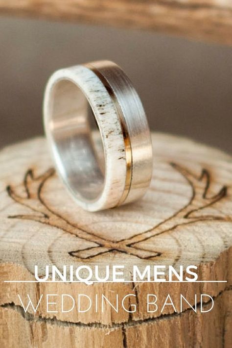 UNIQUE MENS WEDDING BANDSA CURATED LIST OF UNIQUE MEN'S WEDDING BANDS FROM AROUND THE WORLD   Supernatural Style Black Titanium Ring, Mens Wedding Bands Unique, Unique Mens Rings, Men's Wedding Bands, Big Jewelry, Unique Wedding Bands, Wedding Rings Unique, Wedding Rings Vintage, Titanium Rings