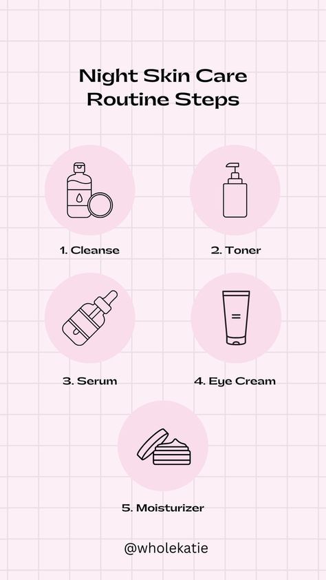 Night Skin Care Routine Steps, Drugstore Anti Aging Products, Night Skin Care, Create A Routine, Dry Skin Routine, Face Routine, Night Time Skin Care Routine, Night Skin Care Routine, Beauty Care Routine