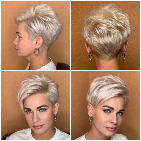 Haircuts Undercut, Women Undercut, Curly Undercut, Hair Undercut, Haircut Curly, Mullet Hairstyle Women, Spiked Hair, Pixie Haircut For Thick Hair, Choppy Hair