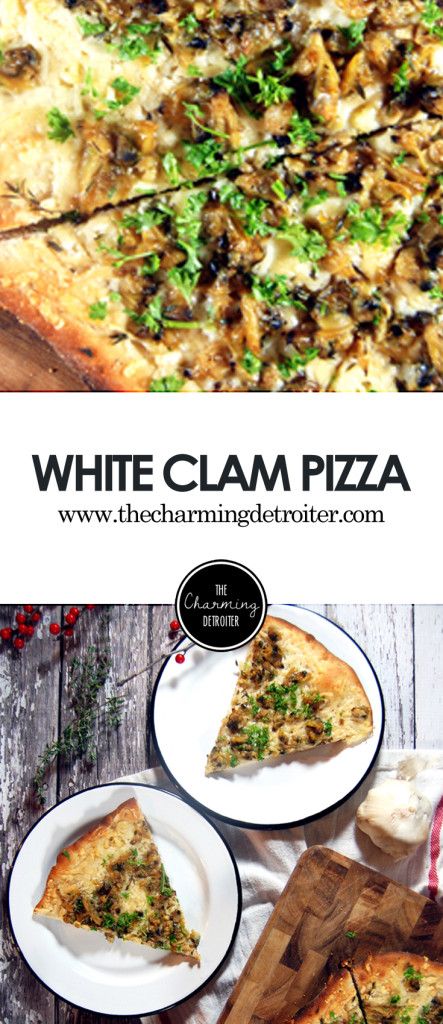 White Clam Pizza: Delicious plump clams on a pizza, paired with asiago and… Clam Pizza, Seafood Pizza Recipes, Savory Tarts, Energy Food, Dinner Favorites, Pizza Ideas, Delicious Seafood Recipes, Clam Recipes, Flatbread Pizza