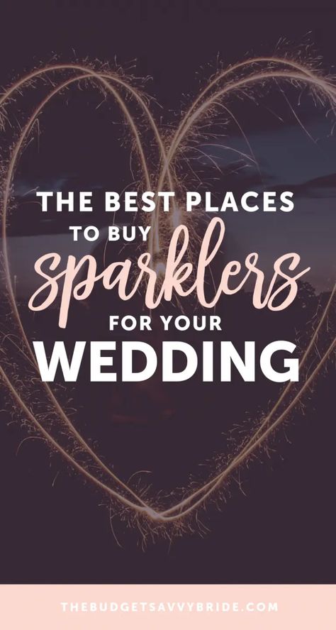 Where to Shop for Wedding Sparklers Wedding Sparklers Display, Wedding Sparkler Send Off, Wedding Beauty Checklist, Wedding Playlist Reception, Sparkler Exit Wedding, Wedding Whimsical, Wedding Send Off, Sparkler Send Off, Wedding Exits