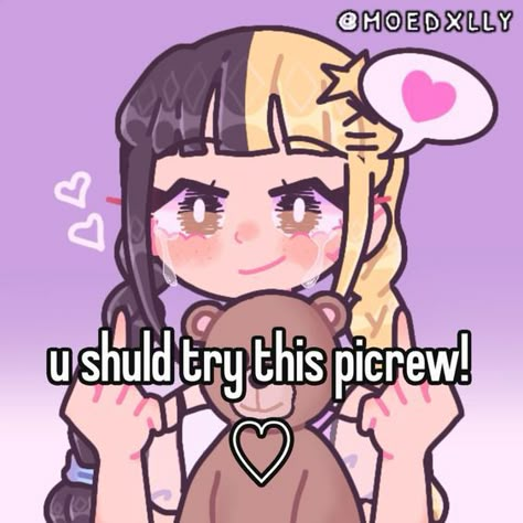 feel free to repost! js make sure to add the link ♡♡ #melaniemartinez #pfp #picrew #k12 Things To Calm Yourself Down, Picrew Melanie Martinez, Melanie Martinez K-12 Pfp, Melanie Martinez Emojis, Silly Melanie Martinez, Oc Icon Art, Cute Website Picrew, Melanie Martinez K 12 Art, Pfp Icons Funny