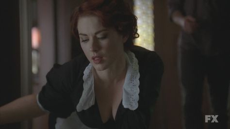 Ahs Season 1, Moira O Hara, Ahs Characters, Alexandra Breckenridge, European Ancestry, Ryan Murphy, Horror Story, Hollywood Celebrities, Actor Model