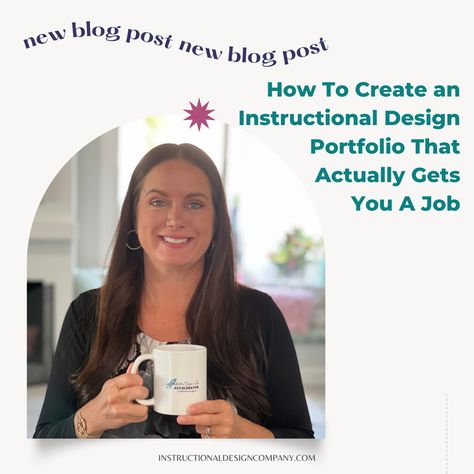 More than any other part of your toolkit, a portfolio can help you get called for an interview by highlighting your talents and abilities, not just as lines on a resume but as finished products.  So, how do you make an impactful and attractive instructional design portfolio? Head over to our blog page and let’s walk through the steps together! #learninganddevelopment #instructionaldesigner #portfolio # Instructional Design Portfolio Ideas, How To Create Portfolio, Instructional Designer Portfolio, Job Portfolio Examples, Career Portfolio Templates, Instructional Design Portfolio, Grants For Teachers, Train The Trainer, Grants For College