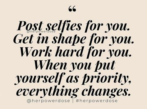 STOP letting others make you feel some kind of negative about making yourself a priority !!!! Making yourself a priority is NOT .... selfish, rude or because thinking you think you're better than anyone else !! Making yourself a priority IS .... knowing you can't function 100% without taking care of yourself, knowing your worth & NOT being afraid to work at being the best you possible NO matter how it makes others see you !! #keepingitrealwithangie #beyoudoyouandkeepitmoving #ThatsIt Make Your Self A Priority, Making Myself A Priority, Be Your Priority, Be So Busy Improving Yourself, Making Yourself A Priority Quotes, Making Myself A Priority Quotes, Always Last Priority, Not A Priority, Making Me A Priority Quotes