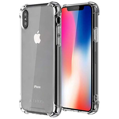 Jenuos Coque iPhone X Coque iPhone XS Transparent Doux Souple Extrêmement Fin Housse TPU Silicone Etui pour iPhone XS/X/iPhone 10 (5.8") - Transparent (IX-TPU-CL) Iphone 10, Coque Iphone, Iphone X, High Tech, Galaxy Phone, Apple Iphone, Samsung Galaxy, Iphone, Electronic Products