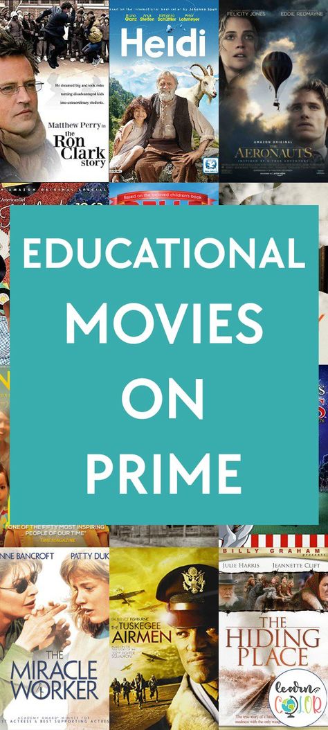 Educational Movies, Movies On Amazon Prime, Amazon Prime Movies, Prime Movies, Homeschool Education, Homeschool History, Homeschool Learning, Homeschool Life, Kids' Movies