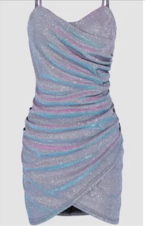 Light Purple Prom Dress Short, Purple Holographic Dress, Euphoria Hoco Dresses, Iridescent Dress Short, Disco Glam Party Outfit, Light Purple Homecoming Dress, Sequence Dress Short, Purple Glitter Dress, Euphoria Dress