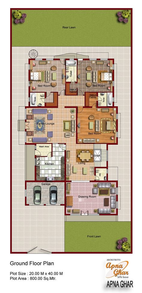 Image result for dramatic contemporary exteriors Home Design Plans Indian, 2 Floor House, 10 Marla House Plan, 2d Floor Plan, My Dream House, Duplex Floor Plans, Modern House Floor Plans, Indian House Plans, Duplex House Plans