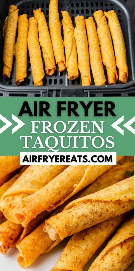 Six Sisters Stuff Air Fryer Recipes, Air Fry Taquitos Frozen, Jose Ole Taquitos Air Fryer, Crispitos In Air Fryer, Flautas In Air Fryer, Frozen Taquitos In Air Fryer, Air Fry Taquitos, Air Fryer Taquitos Beef, Air Fryer Dinners For 2