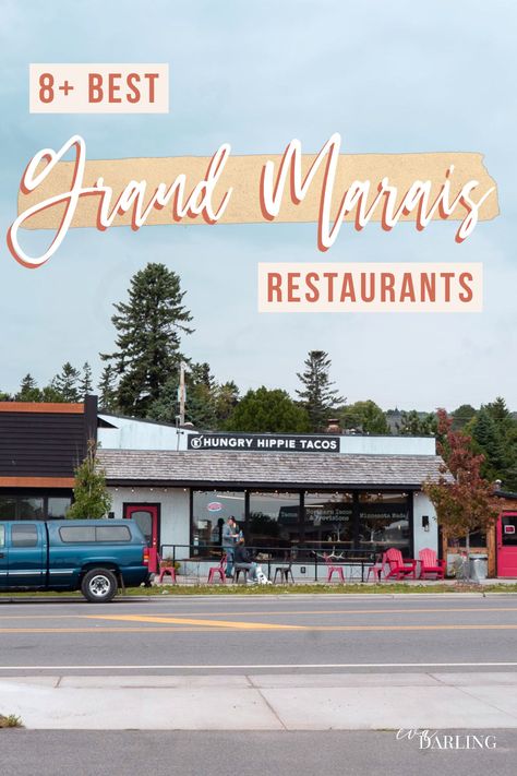 Grand Marais is one of the best weekend trips from Minneapolis! If you're visiting Grand Marais, take advantage of Lake Superior caught fish and Native American cuisine at the best restaurants in Grand Marais. Click this image to find them all! where to eat in Northern Minnesota, where to eat up north, best Grand Marais restaurants, best Boundary Waters restaurants Grand Marais Mn, Where To Eat In Le Marais, Grand Rapids Michigan Restaurants, Grand Marais Minnesota, Minnesota Restaurants, Ocean City Maryland Restaurants, Sandbar Restaurant Anna Maria Island, Le Marais Paris Restaurants, Best Weekend Trips