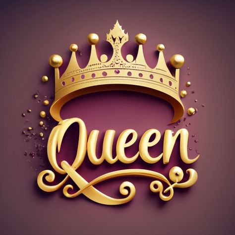 Im A Queen Wallpaper, Queen Word Design, Iphone Wallpaper Texture, Queen Images, Queens Wallpaper, Wallpaper Texture, Butterfly Wallpaper Backgrounds, Beautiful Ocean Pictures, Pretty Names