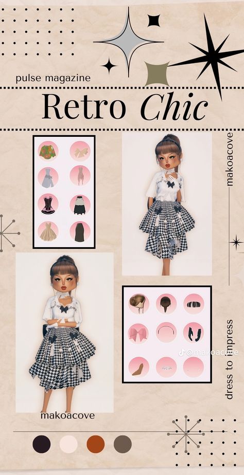 Retro Revival, Themed Outfits, Retro Chic, Retro Dress, Maquillaje De Ojos, Dress To Impress, Clothes