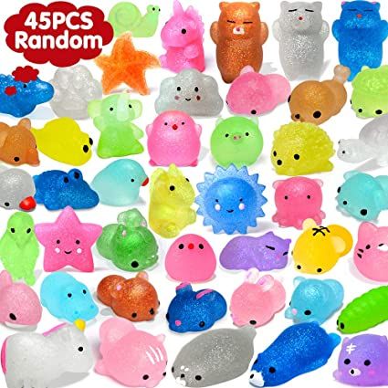 Amazon.com: OCATO 45Pcs Mochi Squishys Toys Mini Squishies 2nd Generation Glitter Animal Squishies Party Favors for Kids Adults Stress Relief Toy Treasure Box Prize Classroom Valentine Prizes Easter Egg Fillers: Toys  Games Animal Squishies, Mochi Squishy, Creative Easter Baskets, Prize Box, Egg Fillers, Easter Egg Fillers, Party Favors For Kids, Pinata Fillers, Squishy Toys