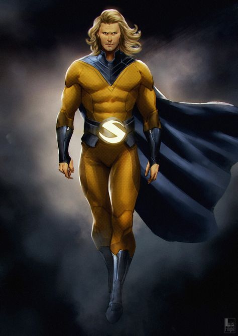 The Sentry Marvel, Marvel Ronin, Marvel Sentry, Sentry Marvel, Marvel Concept Art, Disney Comics, Avengers Pictures, Ultimate Marvel, Marvel Superhero Posters