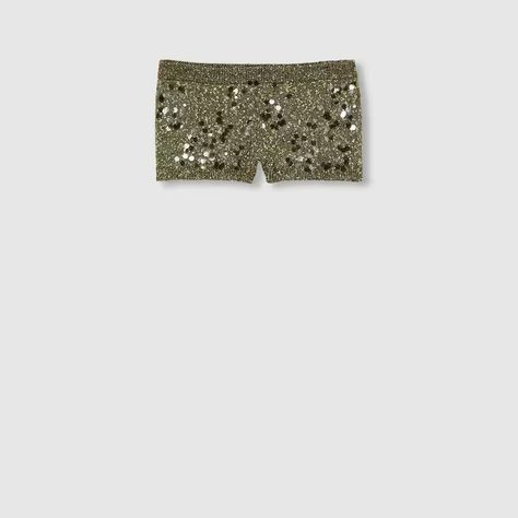 Gucci Shorts, Gucci Tweed, Green Gucci, Bottoms For Women, Airport Fashion, Mini Short, Airport Style, Knitwear Women, Dark Green