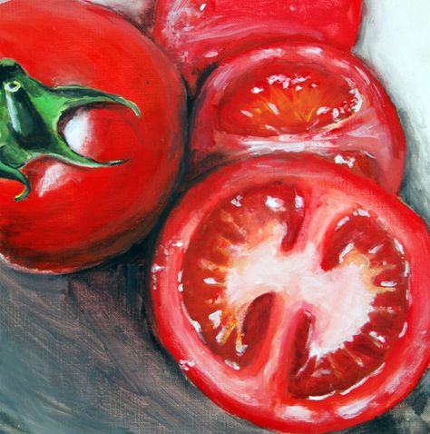 Elizabeth Jones, Pretty Paintings, Vegetable Painting, Ib Art, Desen Realist, Gcse Art Sketchbook, Oil Pastel Art, Food Painting, Seni Cat Air