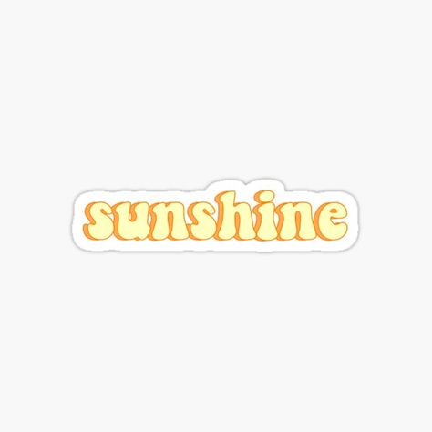 Sunshine Logo Design, Sunshine Logo, Yellow Stickers, Sunshine Sticker, Sun Sticker, Scrapbook Stickers Printable, Stickers Printable, Simple Love Quotes, Scrapbook Stickers