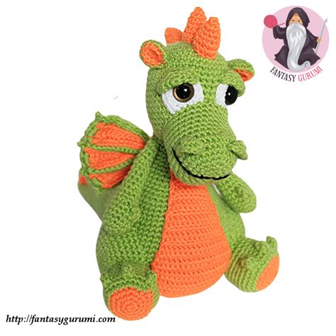 Drake le gentil dragon au crochet Crochet Dragon, Dragon Rider, Crochet Amigurumi, Drake, Amigurumi, Mario Characters, Boutique, Crochet, Fictional Characters