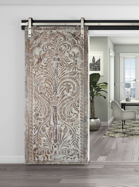 Embrace Maximalist Design this Fall Holistic Yoga, Arch Doors, Wellness Decor, Yoga Sanctuary, Maximalist Interior Design, Door Bedroom, Barn Door Closet, Maximalist Interior, Indian Doors