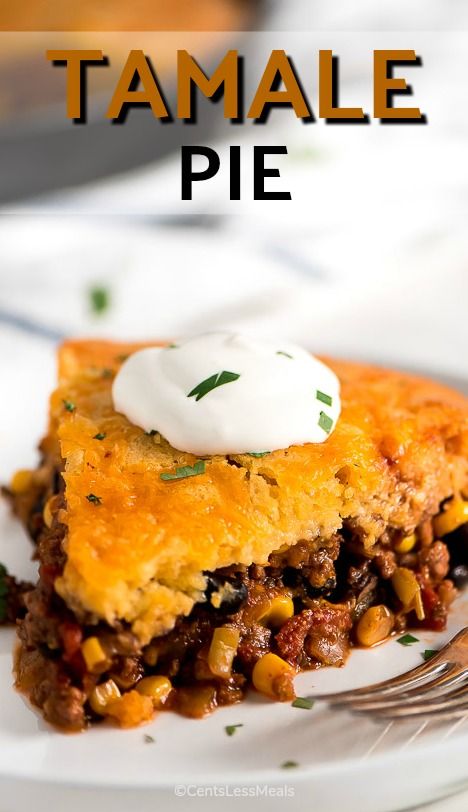 Hamburger Cornbread Recipes, Easy Tamale Pie Recipe, Hot Tamale Pie, Jiffy Tamale Pie Recipe, Cornbread Meals Dinners, Tamale Pie With Jiffy Cornbread, Casserole With Cornbread Topping, Recipes With Cornbread, Cornbread Tamale Pie