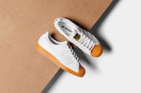 adidas Originals' Iconic Superstar 80s Deluxe Gets a Gum Makeover Adidas Superstar Supercolor, Adidas Superstar 80s, Perfect Sneakers, Sneaker Magazine, Adidas Originals Superstar, Air Jordan Sneakers, Sneakers Men Fashion, Sneakers Online, White Shoes