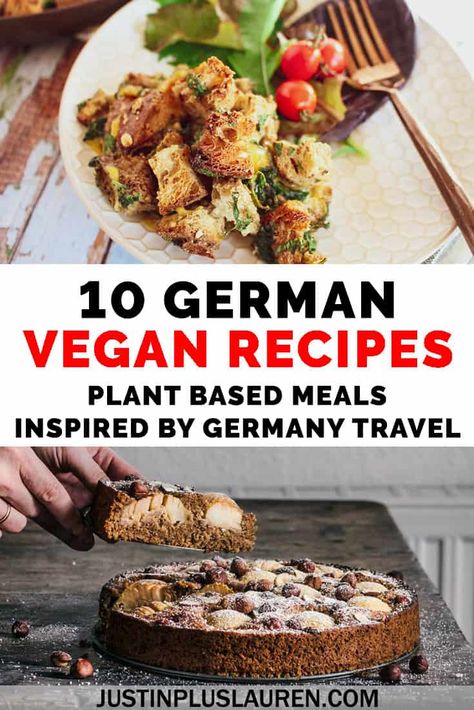 Bring the flavors of Germany to your kitchen at home! Here are 10 authentic German recipes made 100% vegan and plant-based. It'll be like your own vegan Oktoberfest celebration at home! #Vegan #German #Germany #Recipes #Vegetarian Vegan Oktoberfest, Germany Recipes, German Meals, Authentic German Recipes, Food Authentic, Meals Vegetarian, Oktoberfest Food, Vegan Recipes Plant Based, Food Vegetarian