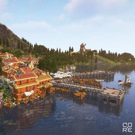 Volcano Island, Minecraft Buildings, Minecraft Designs, Minecraft Houses, Capital City, Volcano, Minecraft, Canning, The Originals