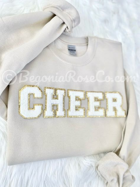 Cheer Sweatshirts Design, Cheer Sweatshirts, Cheer Crewneck, Cheer Swag, Sweatshirts Design, Cheer Mom Shirt, Cheer Team Gifts, Cheer Gear, Cheerleading Shirts