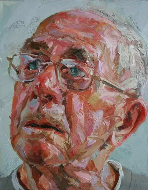 What is the broken color technique and how to use it? | The Art and Beyond Paul Wright, Contemporary Portrait, Oil Painting Portrait, Colorful Portrait, A Level Art, Abstract Portrait, Fashion Painting, Watercolor Portraits, Old Man