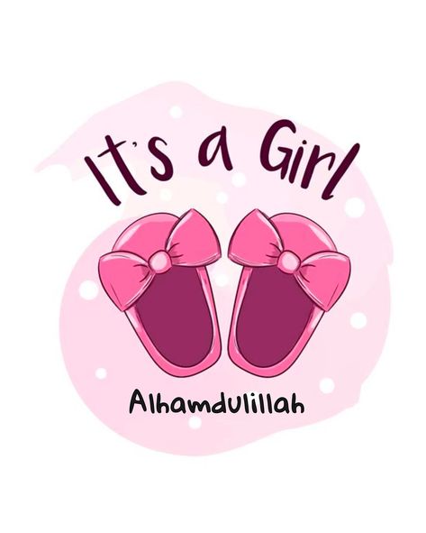 Blessed with a Baby Girl Alhamdulillah 💕 Prophet Mohammad (Peace be upon Him) said : ‘ Lucky is the woman whose first child is a Daughter ‘ My daughter grew up listening to Quran Translations , 99 Names of Allah , Prophet Stories, and Podcasts that I was actively working on during My Pregnancy. 💕 A Loving Husband and a Caring Family is all that a Pregnant Woman needs. I wouldn’t be able to do so much work of Khair without my family’s and husband’s support. May Allah grant all of them the ... Blessed With Baby Girl Quotes, Blessed With Baby Girl, Newborn Baby Girl Quotes, Baby Album Design, Prophet Stories, Mesmerizing Quotes, Islamic Baby Names, Mayon Dresses, Wedding Invitation Posters