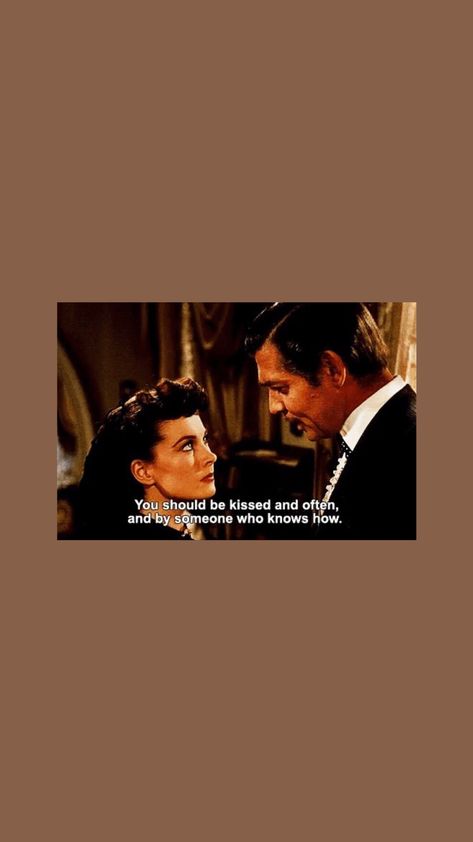 Gone With The Wind Wallpaper, Gone With The Wind Aesthetic, Gone With The Wind Quotes, Wind Wallpaper, Wind Quote, 90s Films, Film Life, Romantic Wallpaper, Inspiring Things