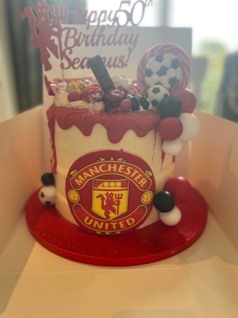 Birthday cakes Football Cake, Man Utd, Birthday Cakes, Birthday Cake, Football, Cake, Birthday, American Football