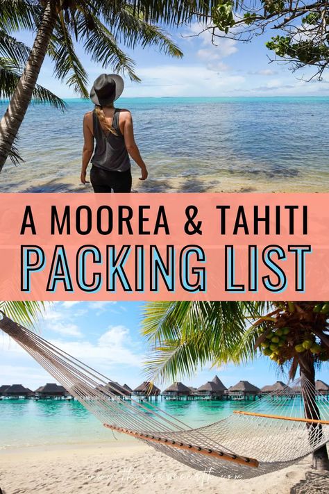 Bora Bora Vacation Outfits, Tahiti Outfit Ideas, Tahiti Packing List, What To Pack For Tahiti, Tahiti Vacation Outfits, Things To Do In Tahiti, Tahiti Elopement, Tahiti Outfits, Tahiti Vacation