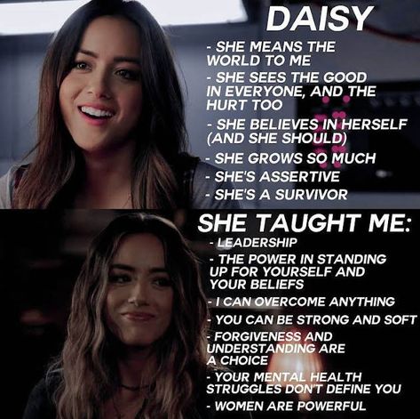 Agents Of Shield Daisy Johnson, Agents Of Shield Quotes, Daisy Johnson Aesthetic, Daisy Johnson Icons, Agents Of Shield Daisy, Shield Cast, Chloe Bennett, We Have A Hulk, Chibi Marvel