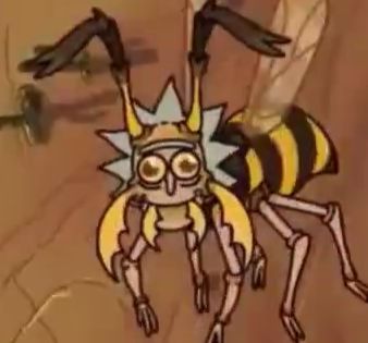 Rick Sanchez, Wasp, So Cute