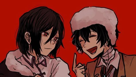 Dazai And Fyodor, Bsd Ships, Fyodor Dostoevsky, Pc Wallpaper, Fyodor Dostoyevsky, Dazai Osamu, Bongou Stray Dogs, Stray Dogs Anime, Fanarts Anime