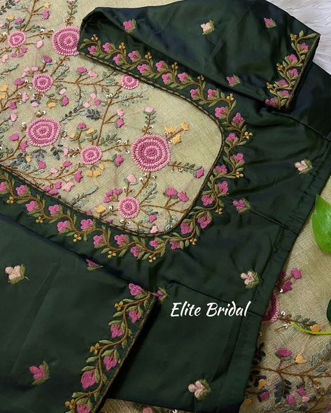 Machine Embroidery 🪡🧵 Lehenga Blouse Designs, New Blouse Designs, Ladies Blouse Designs, Fancy Blouse, Ladies Blouse, Lehenga Blouse, Computer Embroidery, Fancy Blouses, Fancy Blouse Designs