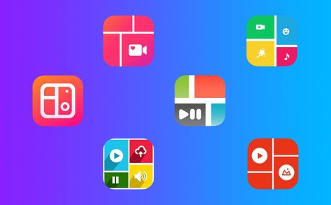 Best apps to make video collages Collage Maker App, Video Collage App, Six Video, Video Collage, Background Eraser, Collage Iphone, Make Video, Ipad Ios, Perfect Gif