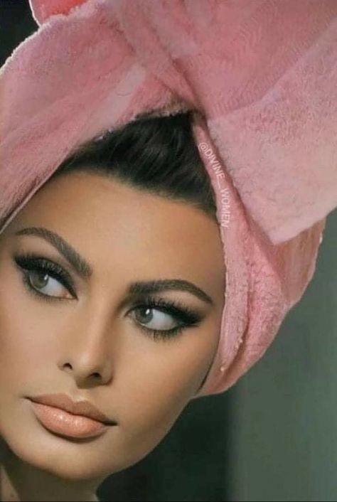 Classic Hollywood Glamour, Vintage Hollywood Glamour, Sofia Loren, Old Hollywood Glam, Italian Actress, Old Hollywood Stars, Hollywood Glam, Sophia Loren, Beauty Icons