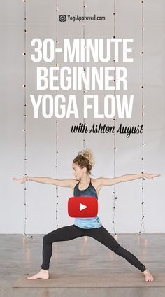 Beginner Yoga Flow, Yoga Relaxation, Yoga Ashtanga, Ashtanga Vinyasa Yoga, Pilates Training, Yoga Beginners, Beginner Yoga, Yoga Style, Yoga Iyengar