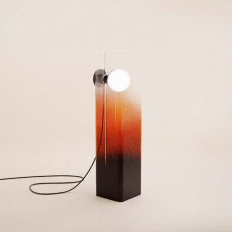 Yanko Design on Instagram: "The Reset Horizon lamp brings the sunset and it’s range of colours into your space. - This adjustable lamp boasts a minimal structure made of bent acrylic sheet that doubles as a lamp shade. The result is a gradient that replicates the hues of a sunset and changes the degree of the warmth of your light as needed. - Designer: @designbyjoffey  - Follow us at the new Yanko Design page @yankodesign_official as our previous account is currently unavailable." Colour Changing Lamp, Sunrise Lamp, Sunset Lamp Rainbow, Sunset Projection Lamp, Sunset Lamp Red, Sunset Lamp, Adjustable Lamp, Portable Lamp, Design Page