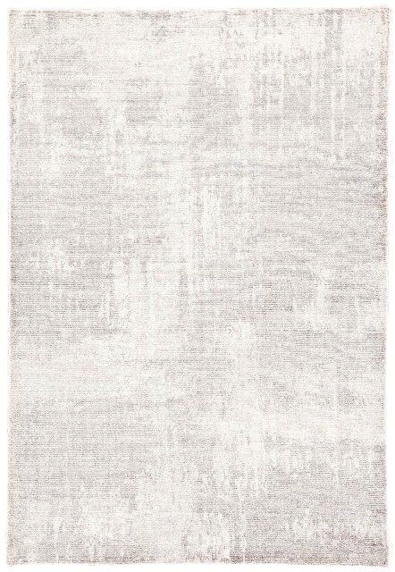 Jaipur Living Arabella Handmade Abstract Light Gray/ White Area Rug (5'X8') - RUG138096 Light Grey Rugs, Gray Rug Texture, White Rug Texture, Modern Rug Texture, White Carpet Texture, Gray Carpet Texture, Luxury Carpet Texture, Modern Carpet Texture, White And Grey Rug