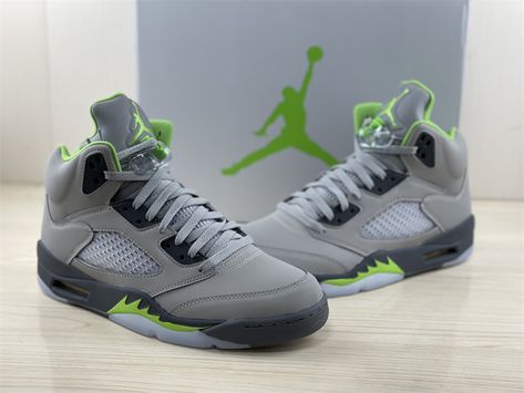 Jordan Retro 5 Green Bean Outfit, Shoes Jordan 5, Jordan 5 Aesthetic, Green Bean Jordan 5s, Jordans 5, Jordan 5 Green Bean, Jordan 5 Retro Green Bean, Green Bean 5s, Jordan 5s